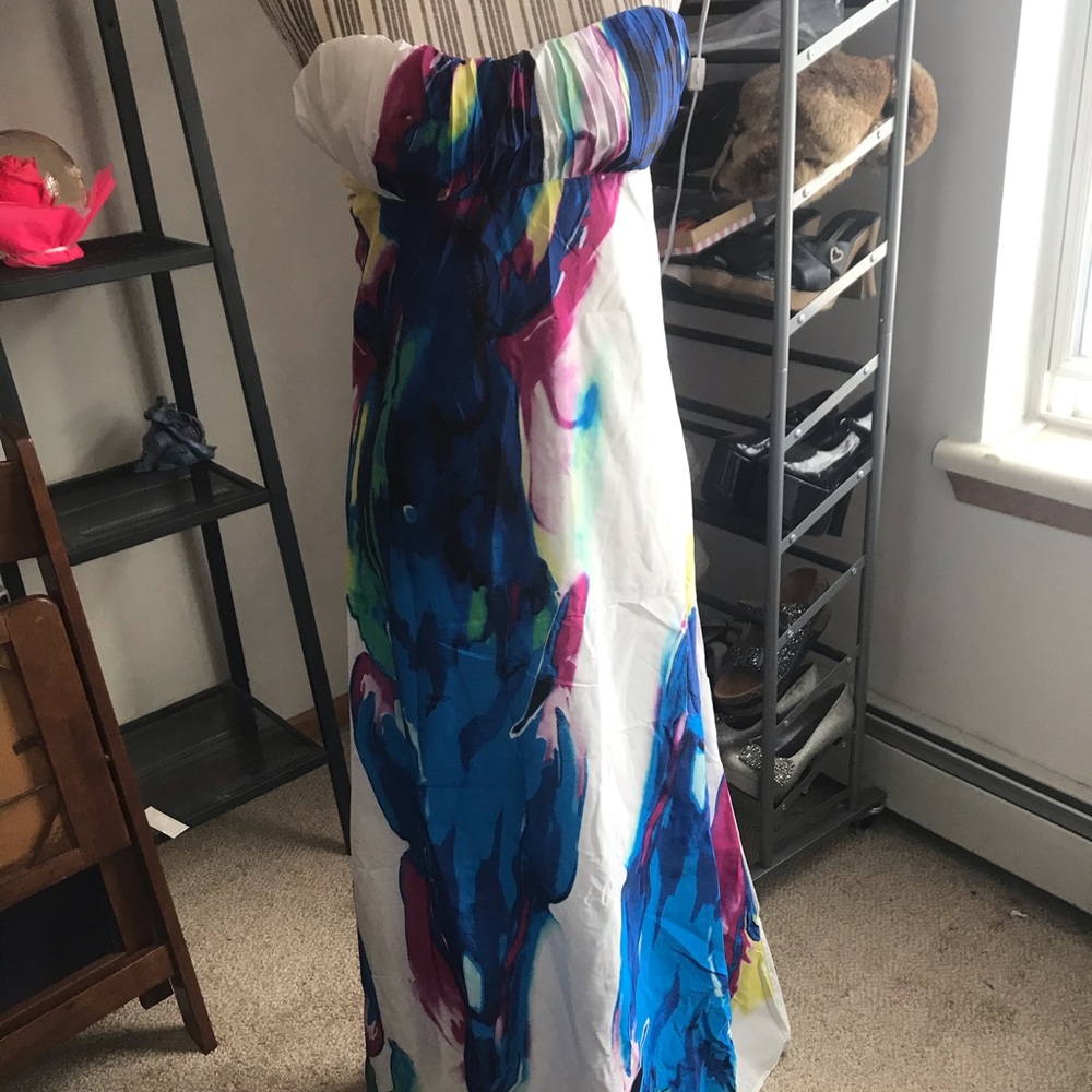 Watercolor dress